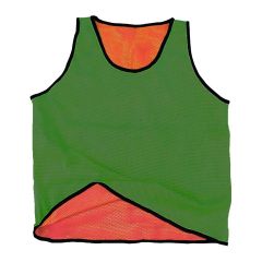 Reversible Training Bib - Dark Green/Orange